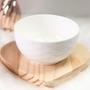 Imagem de Bowl Tigela de Porcelana Branca Lyor 400ml  Caldos Sopas Vasilha para Açaí Sobremesa