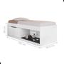 Imagem de Box 2 Prateleiras Solteiro Uruguai Com Kit Pet Branco