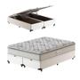 Imagem de Box Baú Super King Branca + Colchão de Espuma D33 Probel Guarda-Costas ProEvidence Plus 193x203x70cm