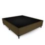 Imagem de Box Max Ultra Suede Marrom Casal 138x188x42cm