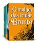 Imagem de Box O melhor das irmãs Brontë com 3 livros, bloco de anotaçõ