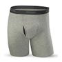 Imagem de Boxer Briefs Frescos para Homens, 7 Pacotes - Preto/Cinza, Tamanho Médio