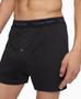 Imagem de Boxer Calvin Klein Cotton Classics para homens, pacote com 3 unidades, preto, tamanho L