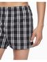 Imagem de Boxer Calvin Klein Cotton Classics para homens, pacote com 3 unidades, preto, tamanho M