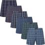Imagem de Boxer Shorts JupiterSecret - 6 Unidades, Elástico na Cintura (Cores Sortidas)