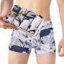 Imagem de Boxers Masculinos XXL-4XL - 4 Unidades, Macios, Respiráveis e com Estampa