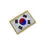 Imagem de BP0040-031 Bandeira Coreia do Sul Patch Bordado 3,8x2,5cm