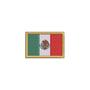 Imagem de BP0050-011 Bandeira México Patch Bordado 5,7x3,8cm