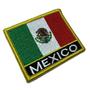 Imagem de BP0050NV01 Bandeira México Patch Bordado Fecho Contato