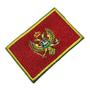 Imagem de BP0243T 01 Bandeira Montenegro Patch Bordado Termo Adesivo