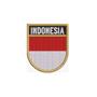 Imagem de BP0419E-011 Bandeira Indonesia Patch Bordado 5,7x6,8cm