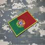 Imagem de BPPTT001 Bandeira Portugal Patch Bordado Termo Adesivo