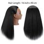 Imagem de Braçadeira de Manequim com Cabelo 100% Humano - 16 Polegadas