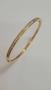 Imagem de Bracelete Feminino Banhado a ouro 18 k, Cravejado com micro zircônias cod.52751