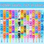 Imagem de Bracelete Fidget Push Pop Bubble - 30 Peças Multicoloridas - Brinquedo ZNNCO