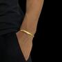 Imagem de Bracelete Liso 6mm - Banhado a Ouro 18k