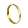 Imagem de Bracelete Liso 8Mm - Banhado A Ouro 18K