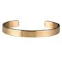 Imagem de Bracelete masculino ouro dourado ajustável/ Pulseira aço dourada/ Não oxida