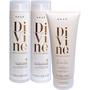 Imagem de Braé Divine Kit  Shampoo Antifrizz 250ml + Condicionador Antifrizz 250ml + Leave-In 10 In 1 200g