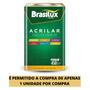 Imagem de Brasilux acrilar acrilico fosco premium  base c premium fosco 16,2 litros