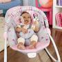 Imagem de Bright Starts Disney Baby Minnie Mouse Infant to Toddler Rocker com vibrações e removível -Toy Bar - Forever Besties, Newborn +