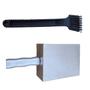 Imagem de Brilhe na Arte do Churrasco: Kit Essencial com Escova de Aço para Grelha e Pá de Limpeza de Cinzas