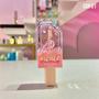 Imagem de Brilho Labial Picolé da Maria Pink Gloss com Glitter Infantil