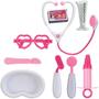 Imagem de Brincando de Profissoes KIT Medica 9PCS Rosa