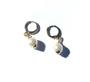 Imagem de Brinco Argola Click com Perola Dourado Semijoia Lizzy Fatin