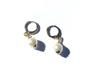 Imagem de Brinco Argola Click Com Perola Dourado Semijoia Lizzy Fatin