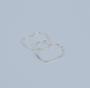 Imagem de Brinco argola coração 2,6cm médio prata