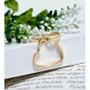 Imagem de Brinco Argola Coração Pequeno 1,5cm Ouro 18k 750 Puro Fio Grosso Original Infantil Menina Feminino Certificado de Garantia