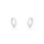 Imagem de Brinco Argola Lisa Click PEm Prata 925