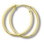 Imagem de Brinco Argola Oval 15mm Ouro 18k B153