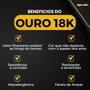 Imagem de Brinco Argola Torcida Feminina Ouro 18k