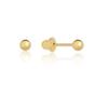 Imagem de Brinco Bola Baby 2,5Mm Em Ouro 18K