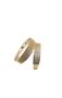 Imagem de Brinco de Argola Feminino Click Banhado A Ouro 18k Cravejado