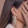 Imagem de Brinco Ear Cuff com Franjas  TALITA  tamanho G