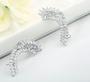 Imagem de Brinco Ear Cuff Noiva Pedra Zirconia Prata Festa Debutante