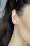 Imagem de Brinco Ear Cuff Ouro 18K 750 Cravejado