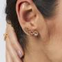 Imagem de Brinco Ear Cuff Ouro Zarpellon Cristal Redondo