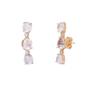 Imagem de Brinco Ear Curff Com Pedra Fusion Folheado A Ouro 18K