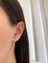 Imagem de Brinco Earcuff Coração Vazado