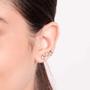 Imagem de Brinco Rommanel Ear Cuff Estrelas 526723 320016