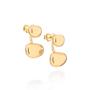 Imagem de Brinco Rommanel Ear Jacket Oval Folheado a Ouro 526994