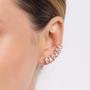 Imagem de Brinco Rommanel Folheado Ouro Ear Cuff Com Zirconias 527158