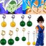 Imagem de Brincos Dragon Ball Z - Potara Preto Son Goku & Zamasu - Joias para Homens e Mulheres