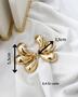 Imagem de Brincos Femininos Flor Argola Folheado Ouro 18k Prata 925  Moda Gringa Lançamento Verão 2025