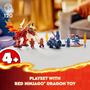 Imagem de Brinque LEGO NINJAGO Kai's Source Dragon Battle com 4 Ninja 4+ Y