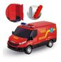 Imagem de Brinquedo Ambulância De Resgate Bombeiros Iveco Daily - 482